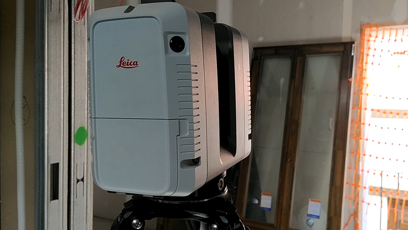 Rehabilitación con láser escáner Leica